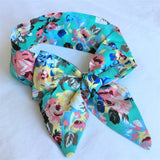 Sweet Floral Topknot Headband