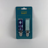 Pacifier Clips, Pack of 2